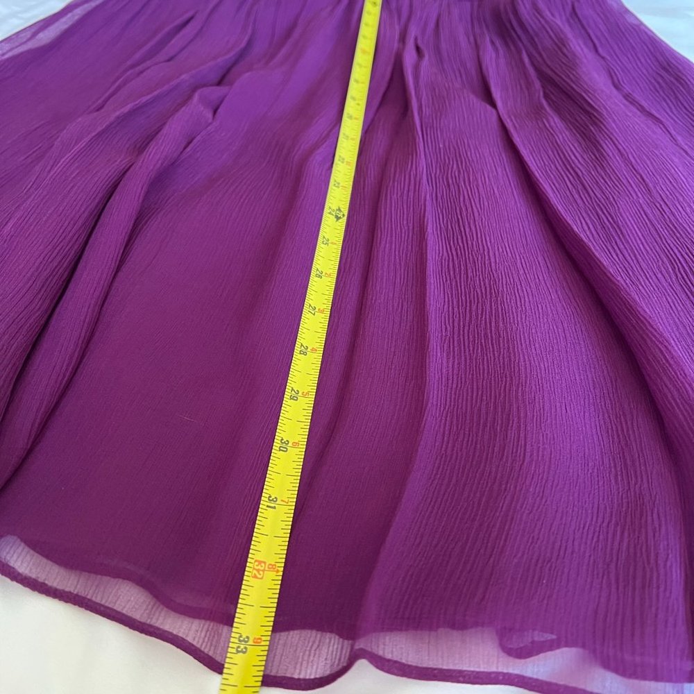 NWT Stunning silk strapless in purple - Picture 4 of 7